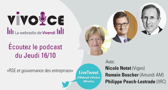  »RSE et gouvernance des entreprises » : écoutez le podcast de Vivoice!