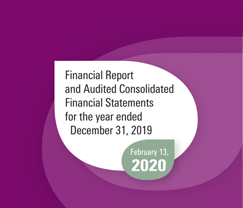 Financial Report and Audited Consolidated Financial Statements for the year ended December 31, 2019
