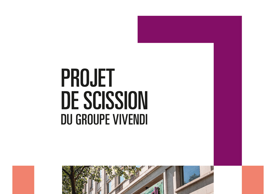 Lettre aux actionnaires – Projet de scission du groupe Vivendi