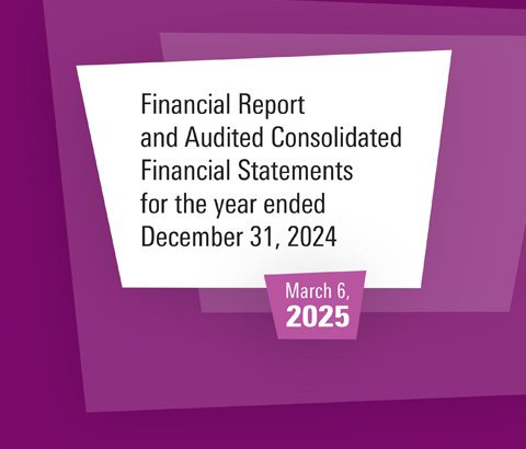 Financial Report and Audited Consolidated Financial Statements for the year ended December 31, 2024